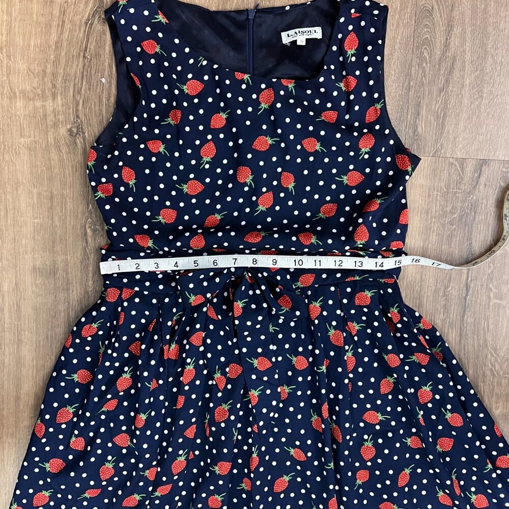 LA SOUL Strawberry Shortcake Dress Sz S - Picture 9 of 14